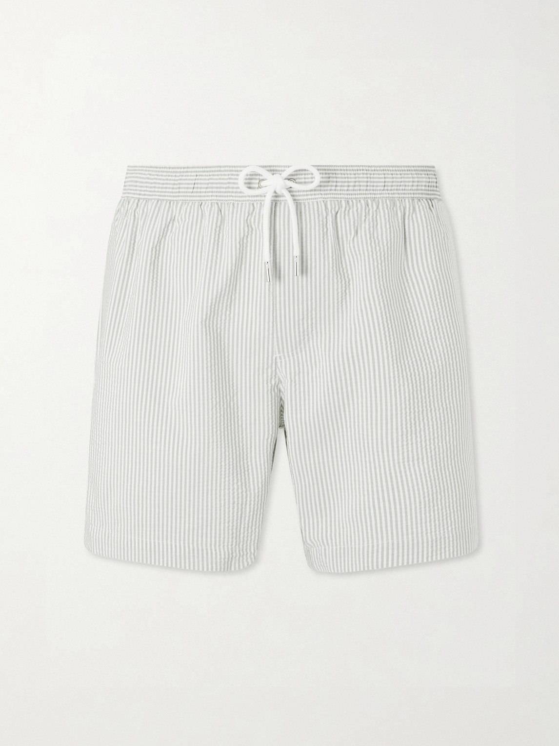 MR P. Oxford Striped Straight-Leg Mid-Length Swim Shorts - Men | Thumbnail 5 MR P. Oxford Striped Straight-Leg Mid-Length Swim Shorts - Men | Thumbnail 5