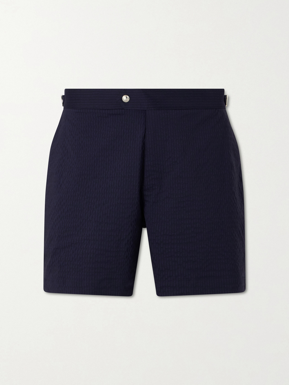 MR P. Straight-Leg Striped Seersucker Swim Shorts - Men | Thumbnail 5 MR P. Straight-Leg Striped Seersucker Swim Shorts - Men | Thumbnail 5