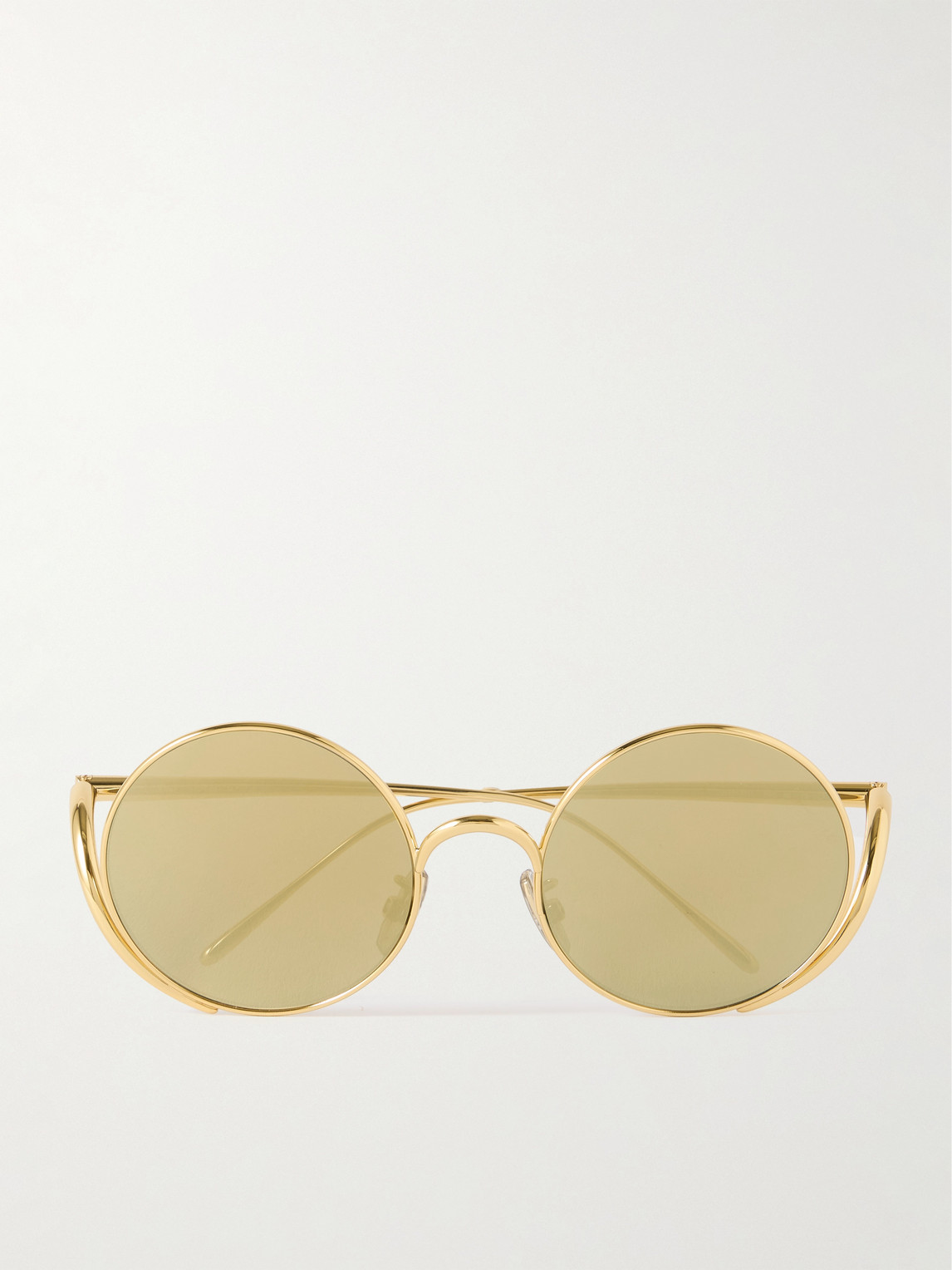 Loewe Round-Frame Gold-Tone Sunglasses - Men