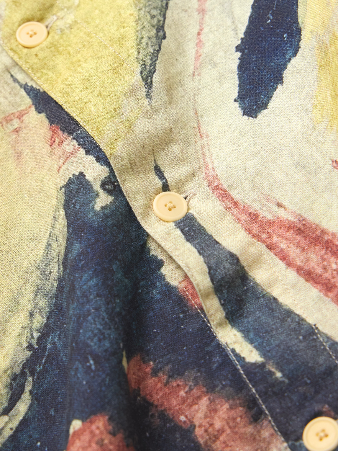  Folk - Gabe Printed Linen And Cotton-blend Shirt - Men - Multi - S 