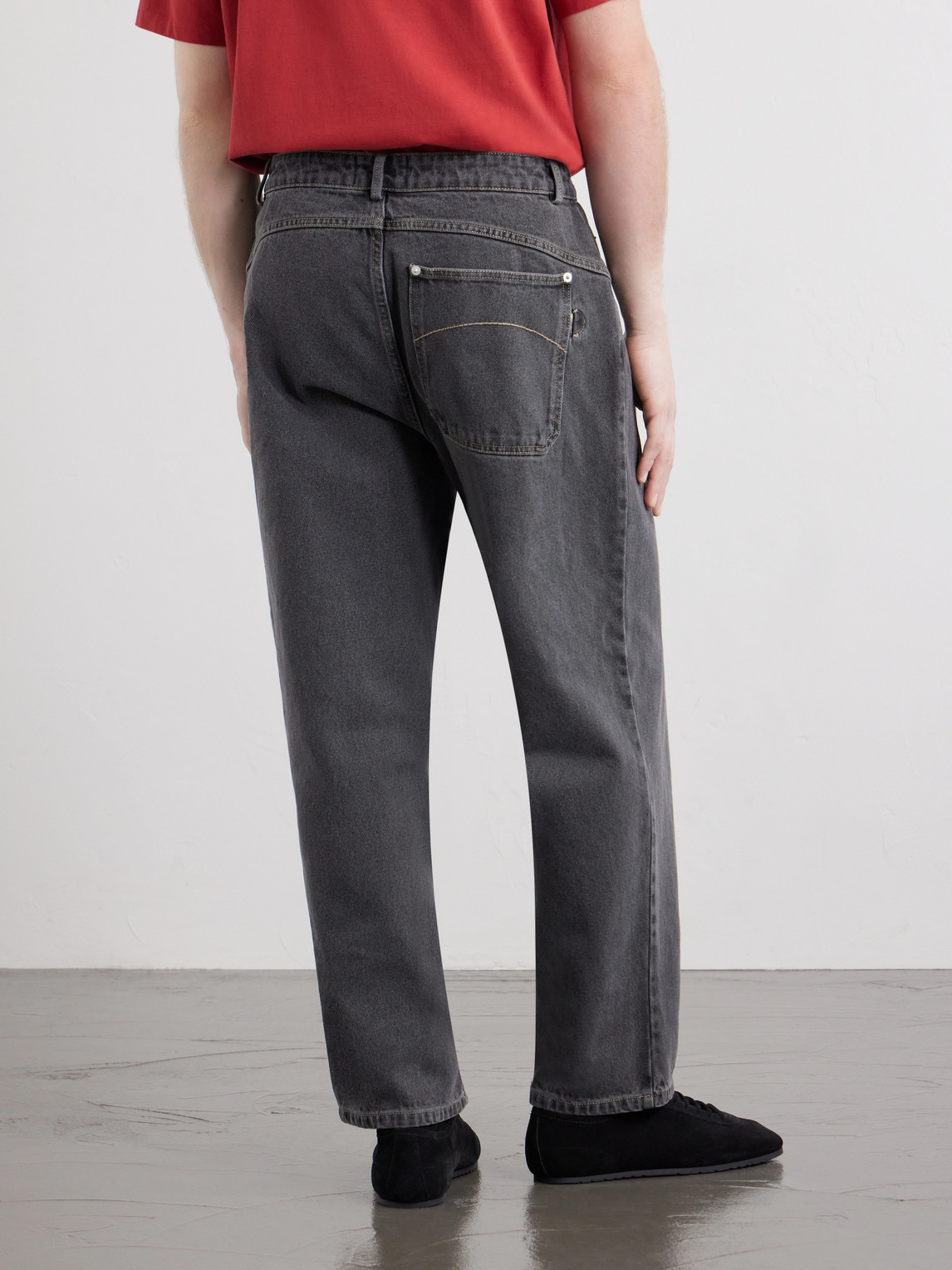  Folk - Barrel-leg Jeans - Men - Gray - Uk/us 28 