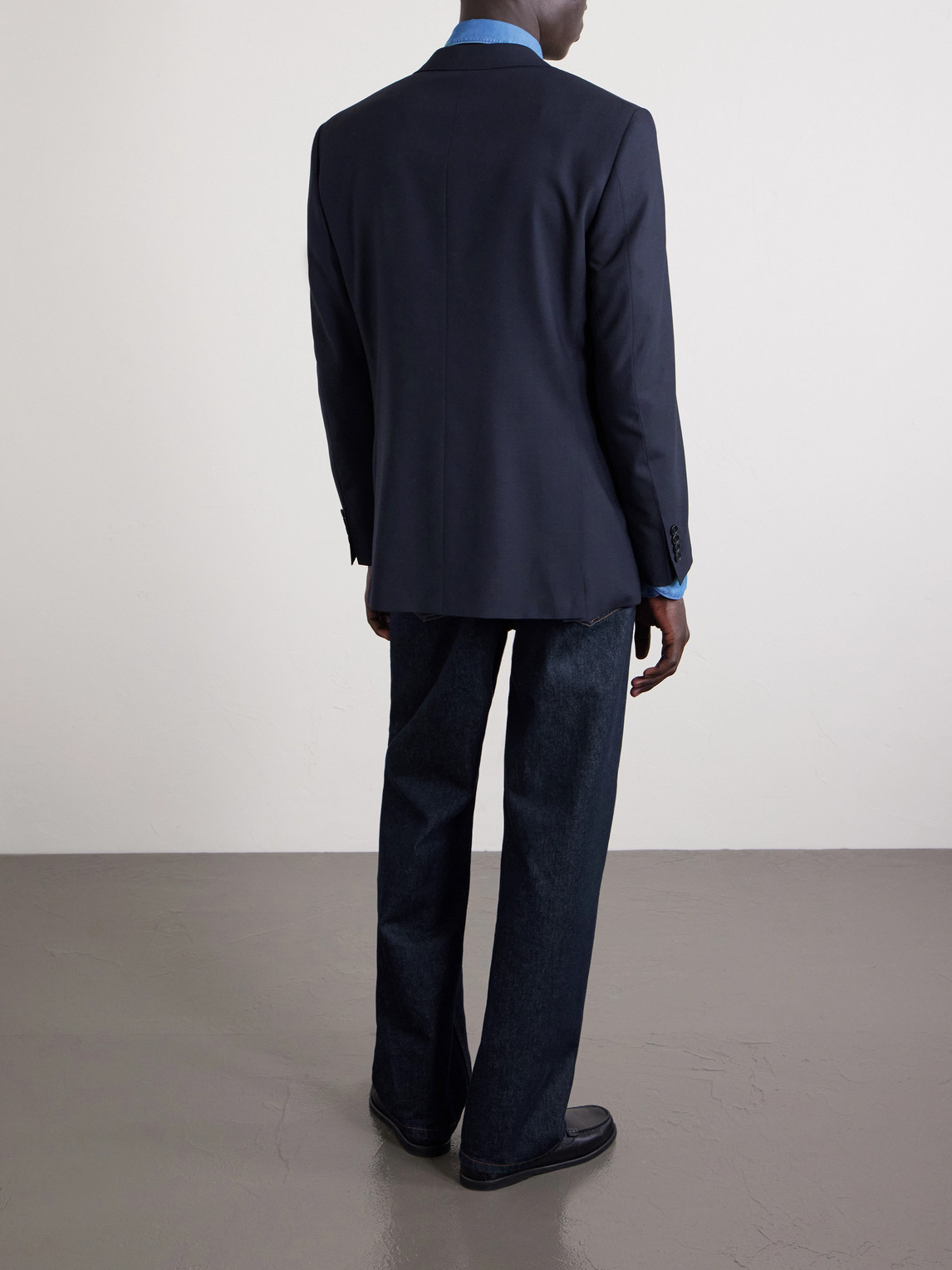  Canali - Wool Suit Jacket - Men - Blue - It 48 