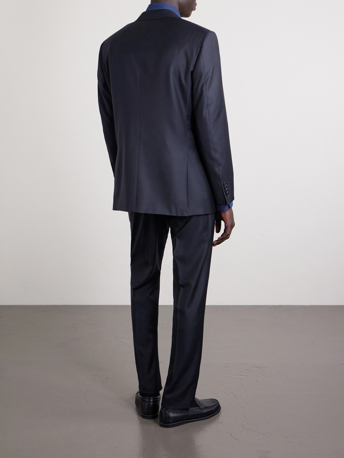  Canali - Wool-twill Suit - Men - Blue - It 46 