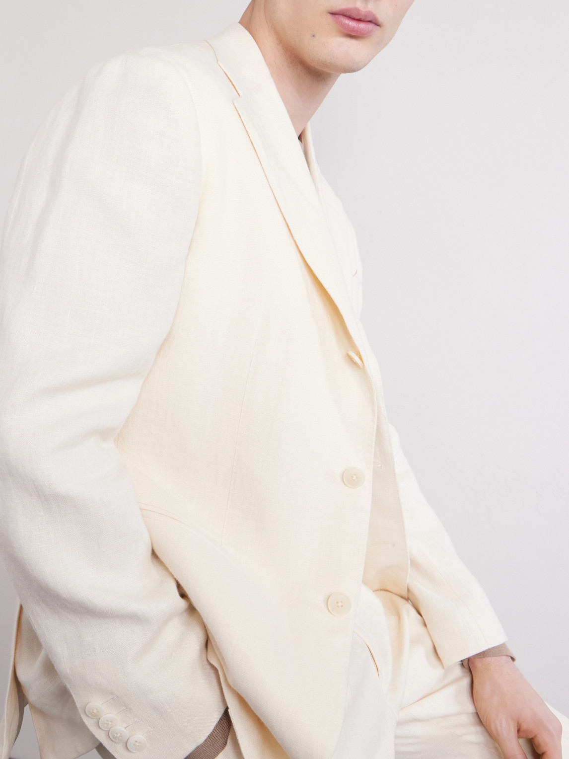 Linen Suit Jacket