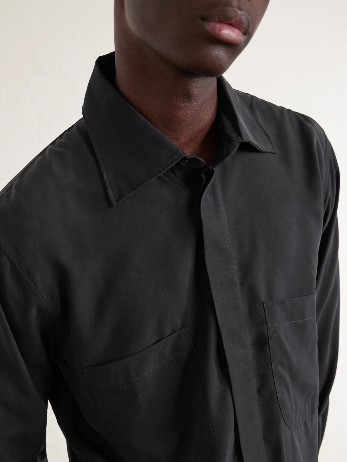 Silk Overshirt