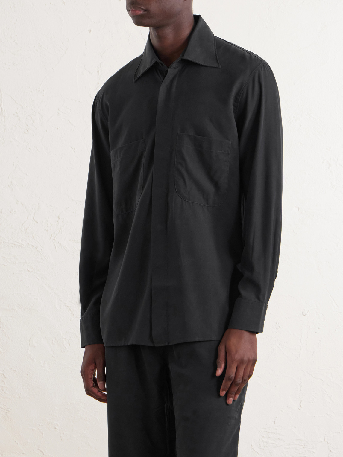 Silk Overshirt