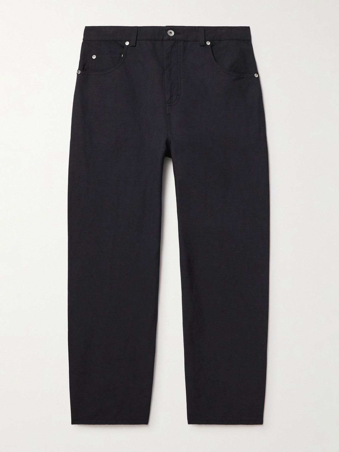 Folk Barrel-leg Jeans In Blue