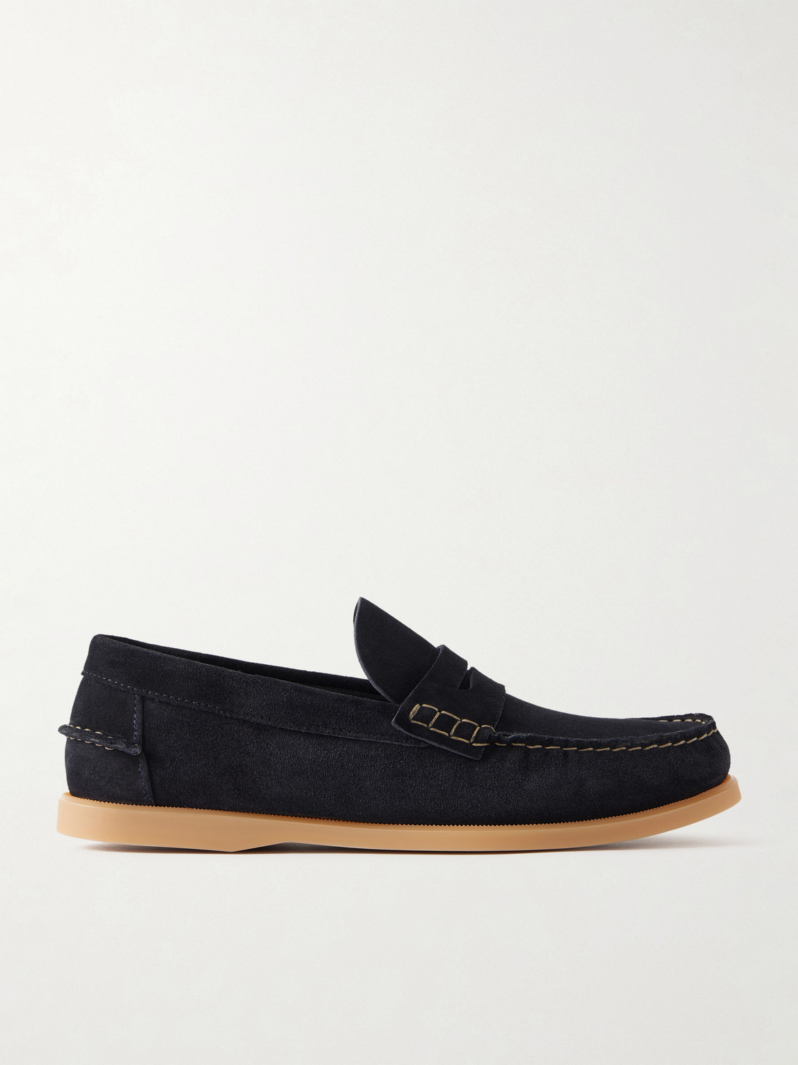 MR P. Leo Suede Penny Loafers UK 11