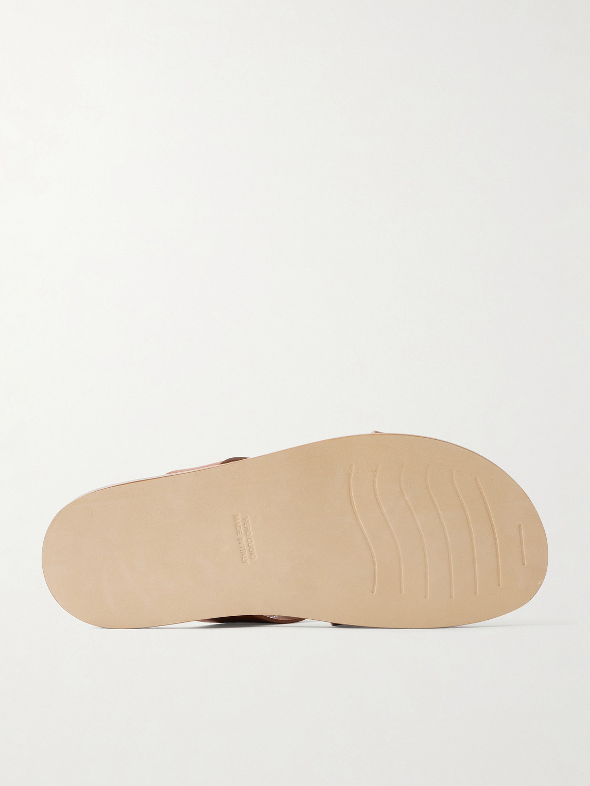  Mr P. - Leather Sandal - Men - Brown - Uk 8.5 
