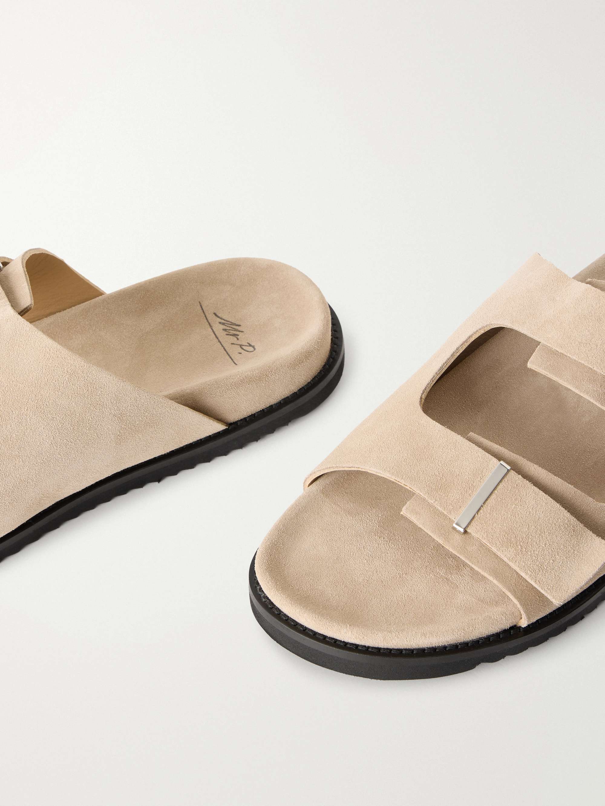 MR P. Suede Slides for Men | MR PORTER