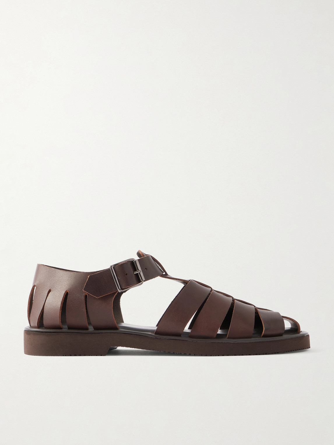 MR P. Fisherman Leather Sandals UK 8.5
