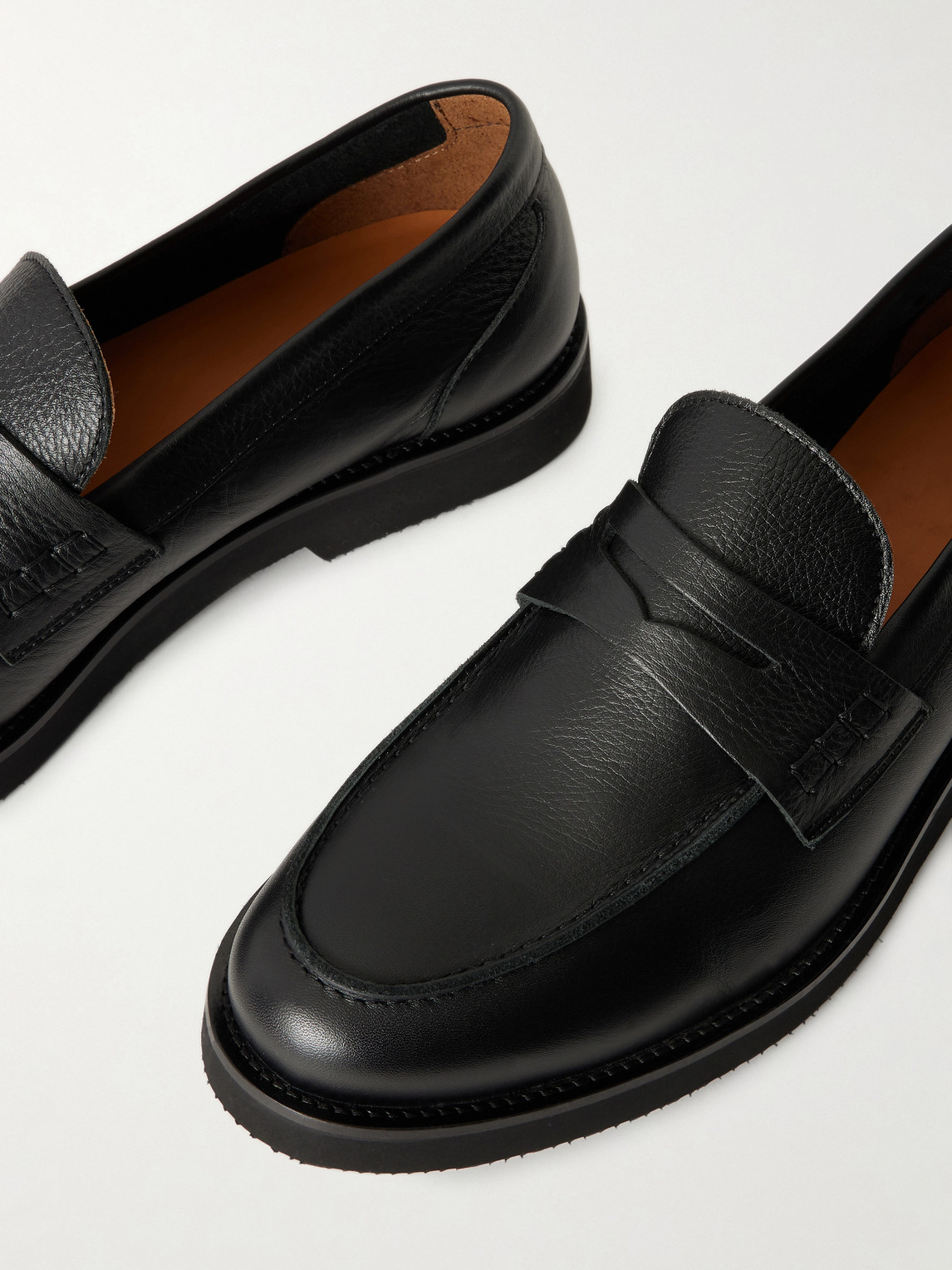Mr P. - College Leather Penny Loafers