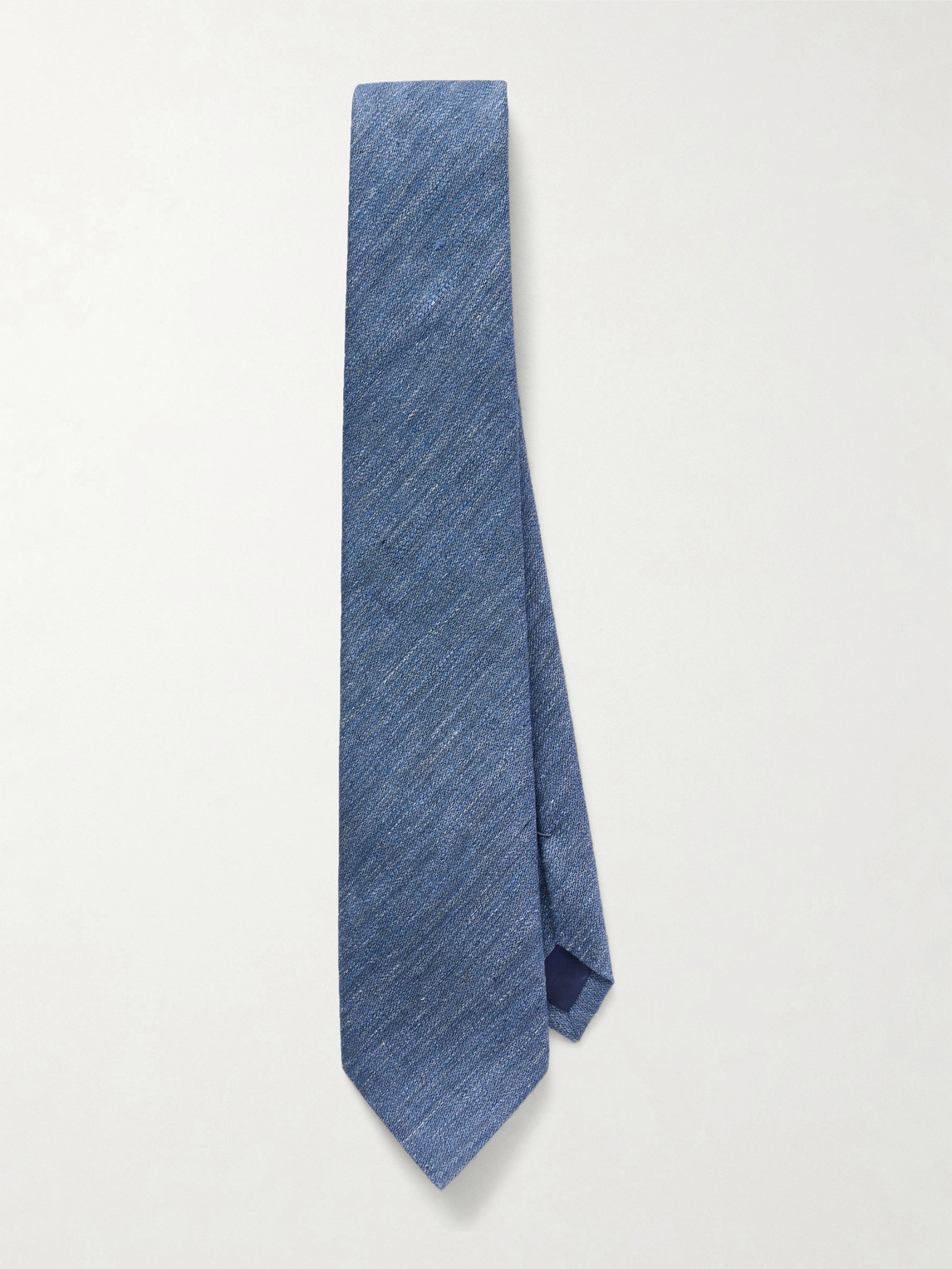 MR P. 8cm Linen and Silk-Blend Tie - Men