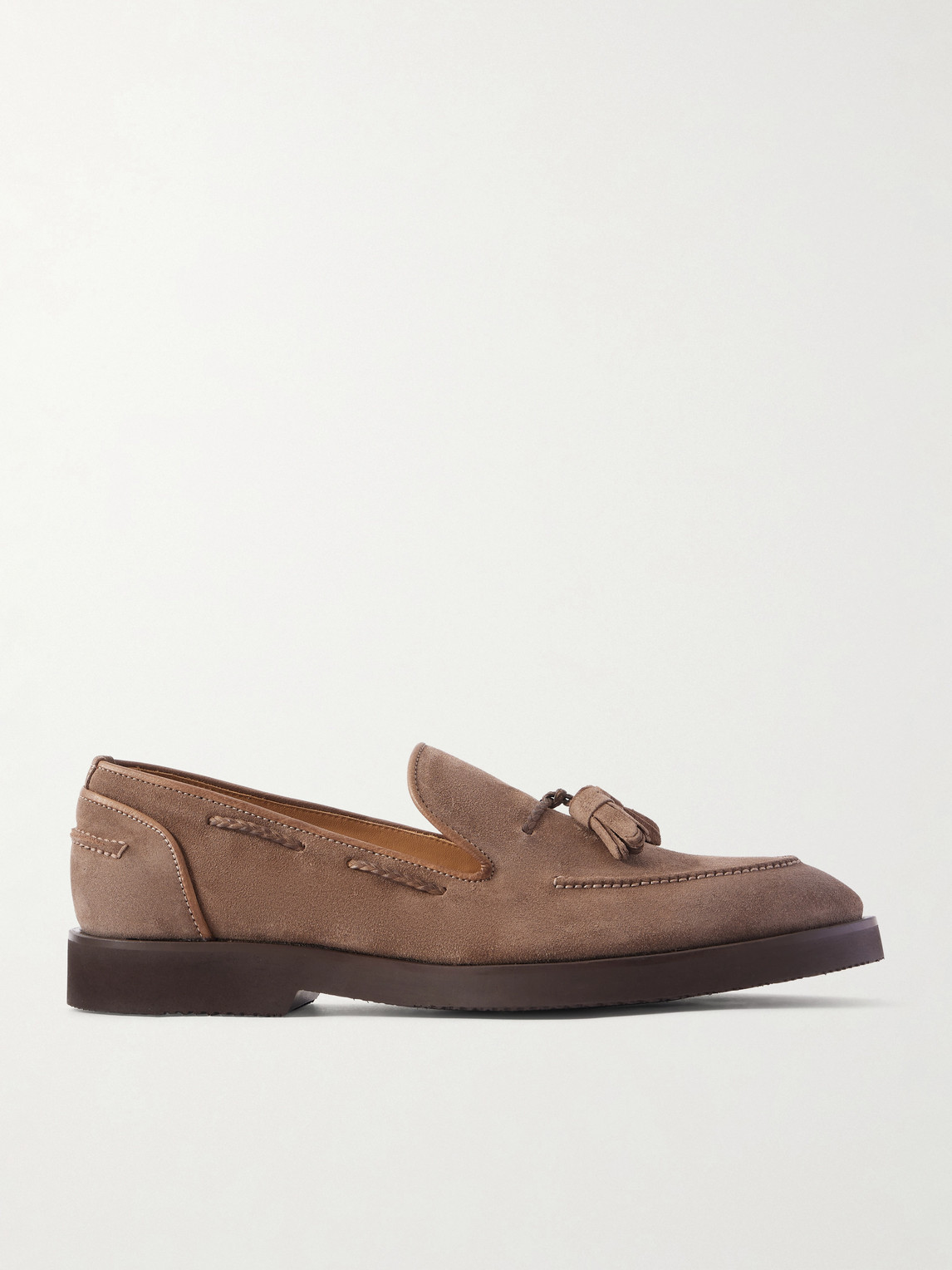 Mr P. – Tasselled Suede Loafers
