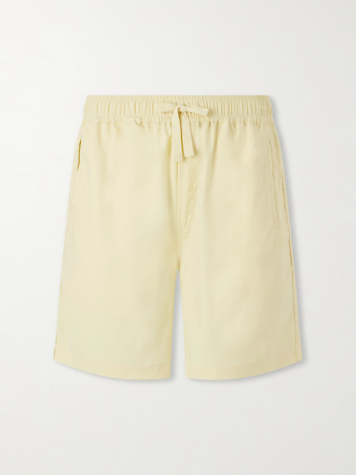 Saman Amel Straight-Leg Silk Shorts IT 54