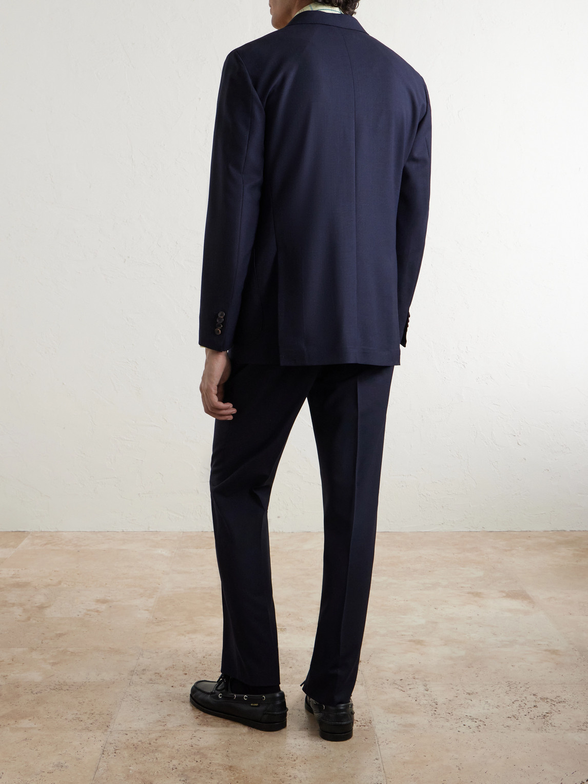  Drake's - Virgin Wool Suit Jacket - Men - Blue - Uk/us 36 