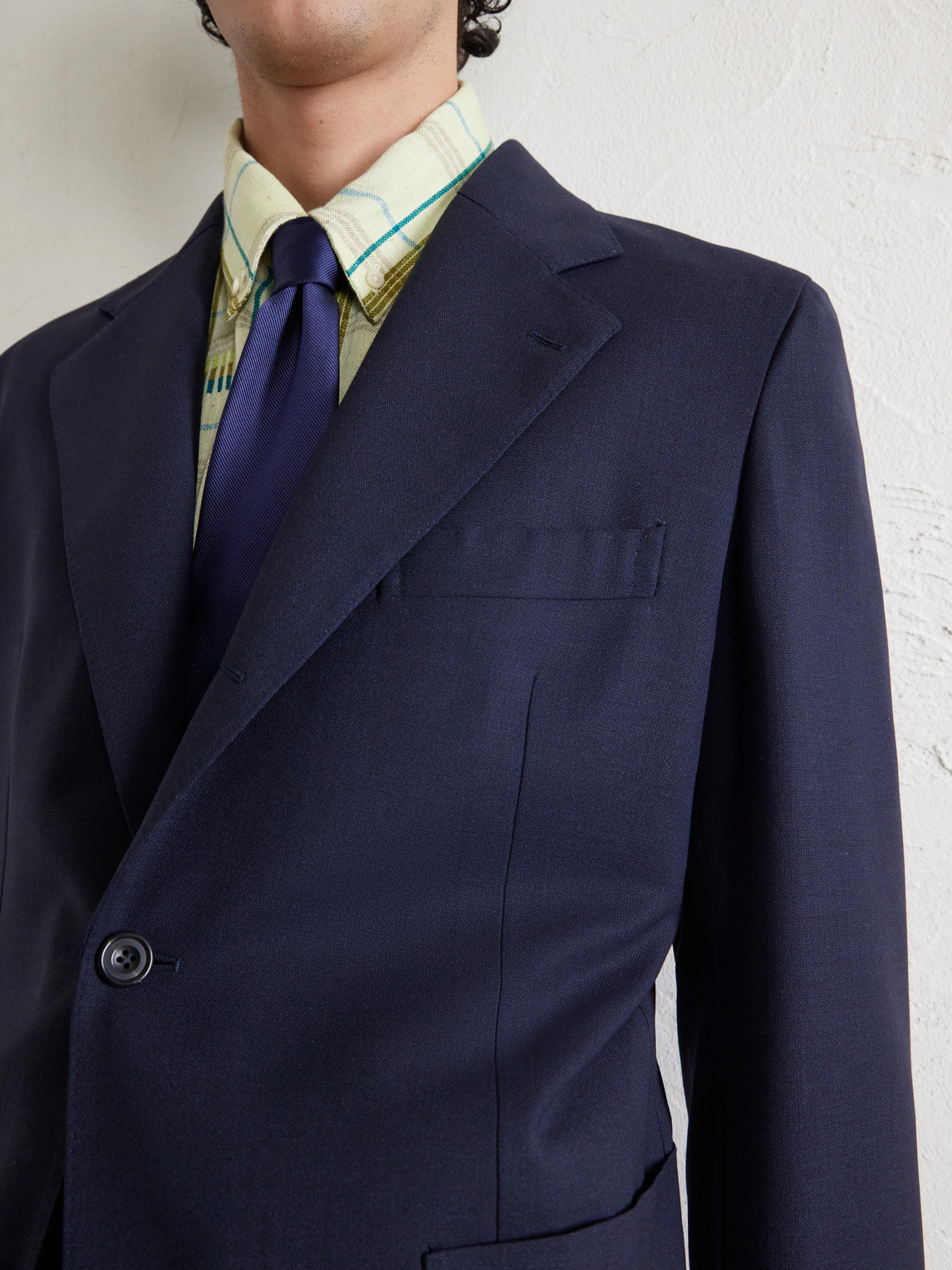 Virgin Wool Suit Jacket