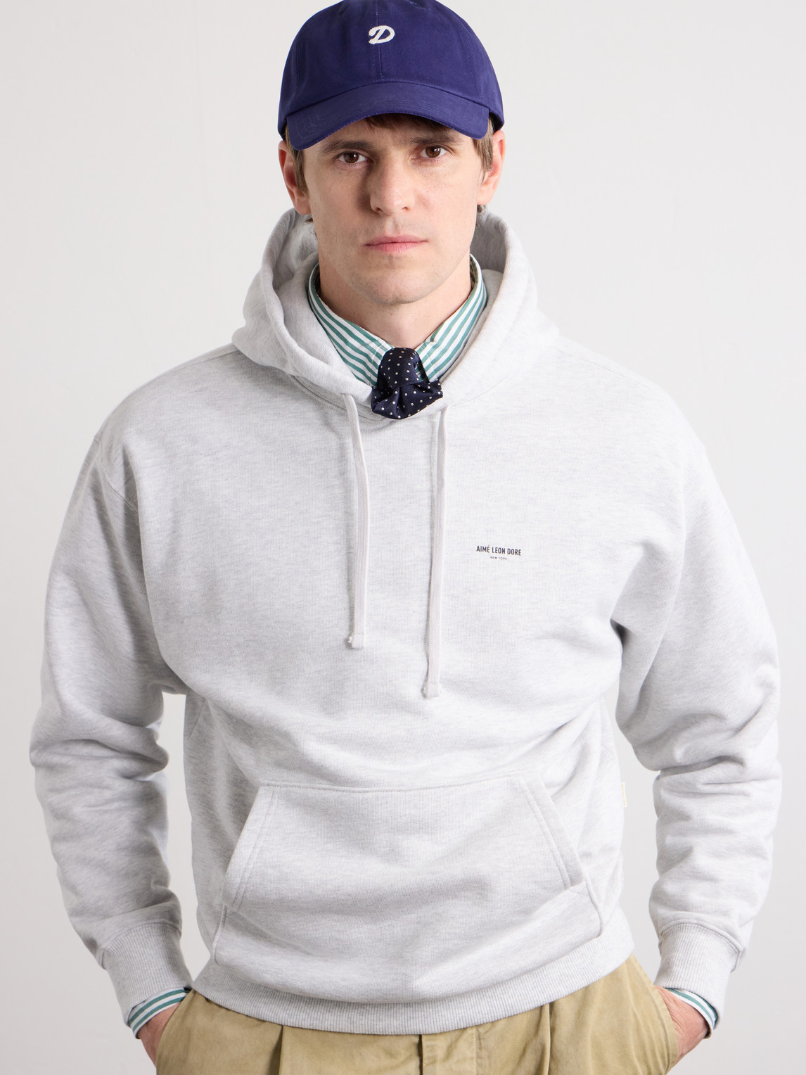  Drake's - Logo-embroidered Cotton-twill Baseball Cap - Men - Blue 