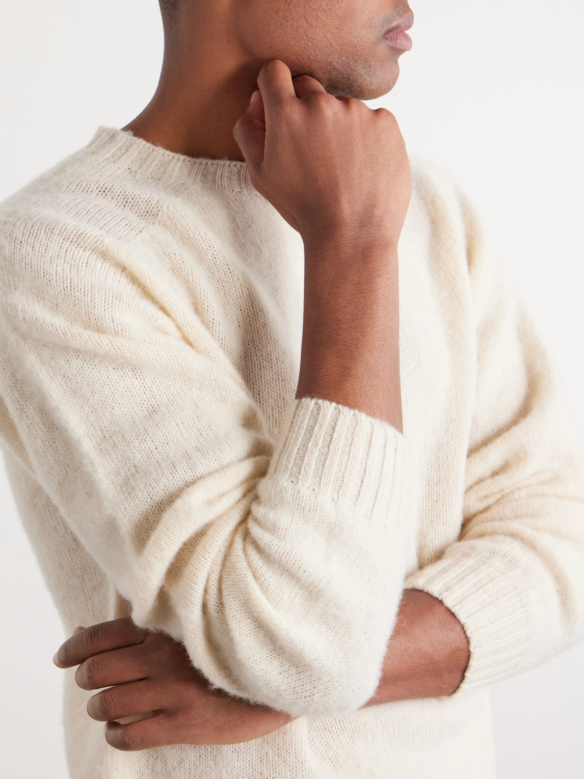 Brushed Shetland Sweater