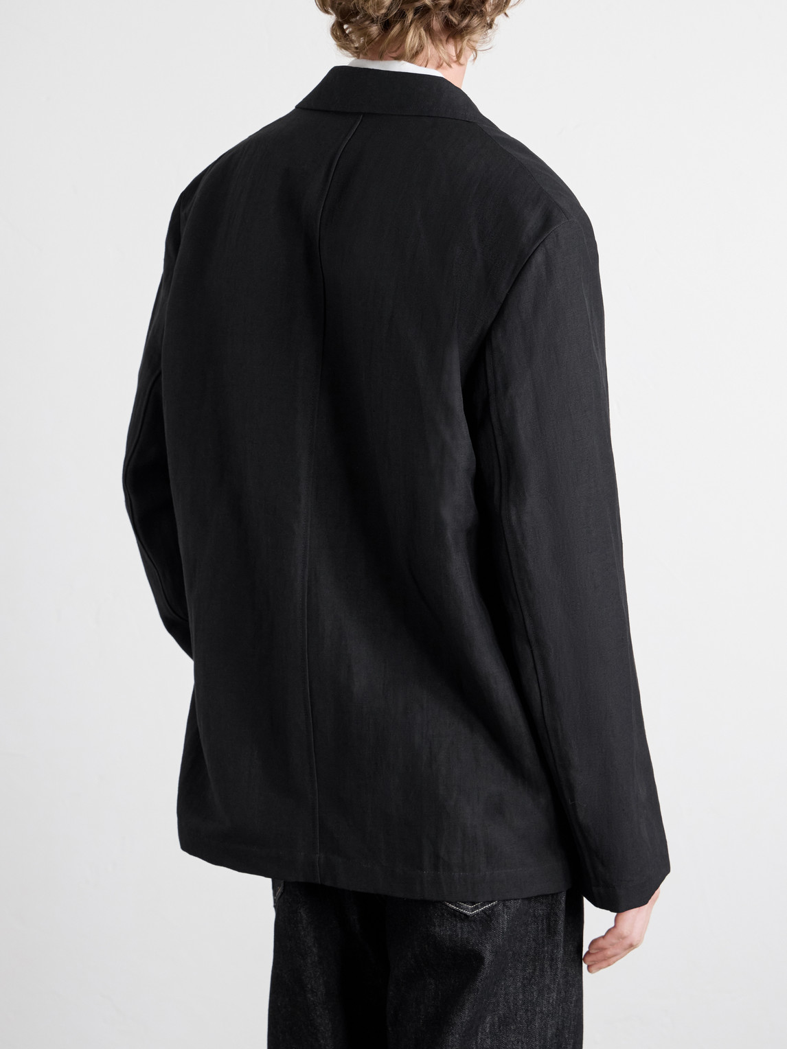 Denison Linen And Wool-Blend Suit Jacket