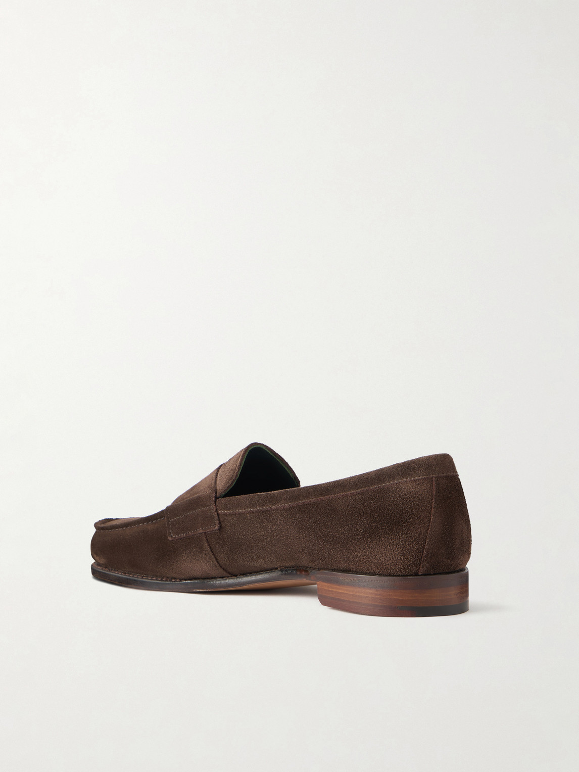 Charles Suede Penny Loafers