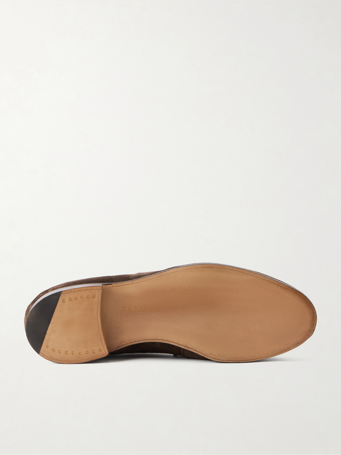 Charles Suede Penny Loafers