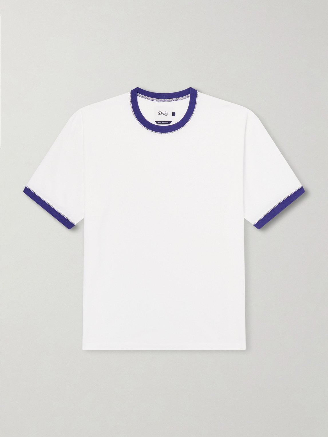 Drake's Cotton-Jersey T-Shirt - Men