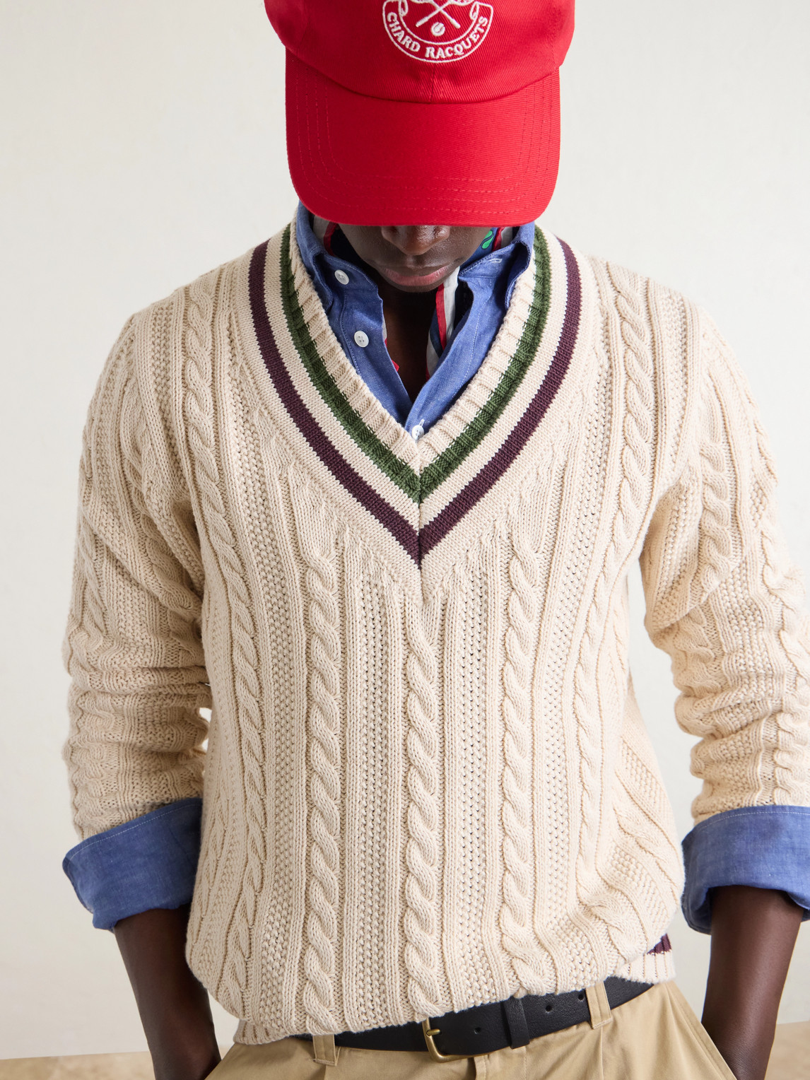 Cricket Knitted Cotton And Cashmere-Blend Sweater
