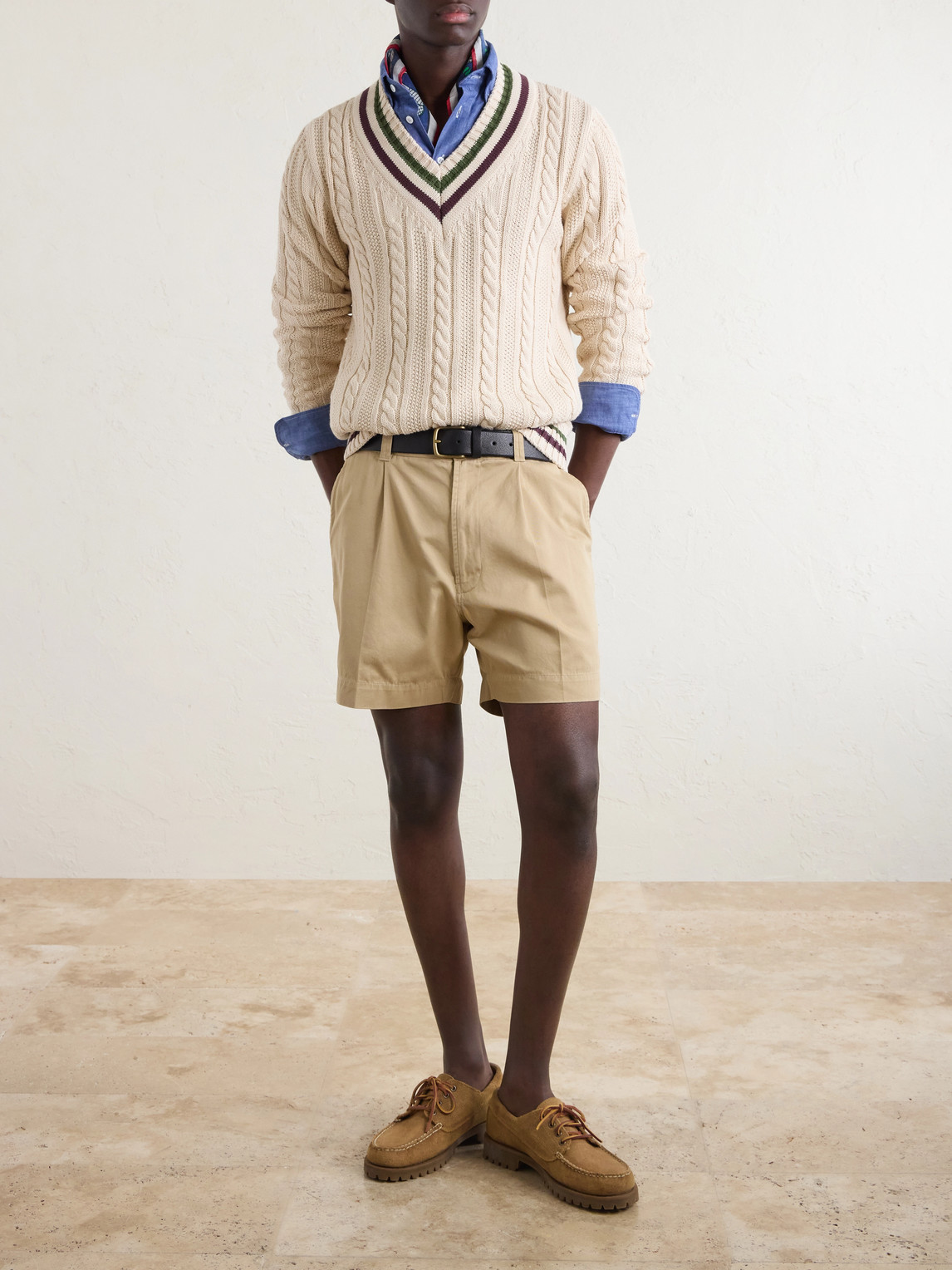 Cricket Knitted Cotton And Cashmere-Blend Sweater