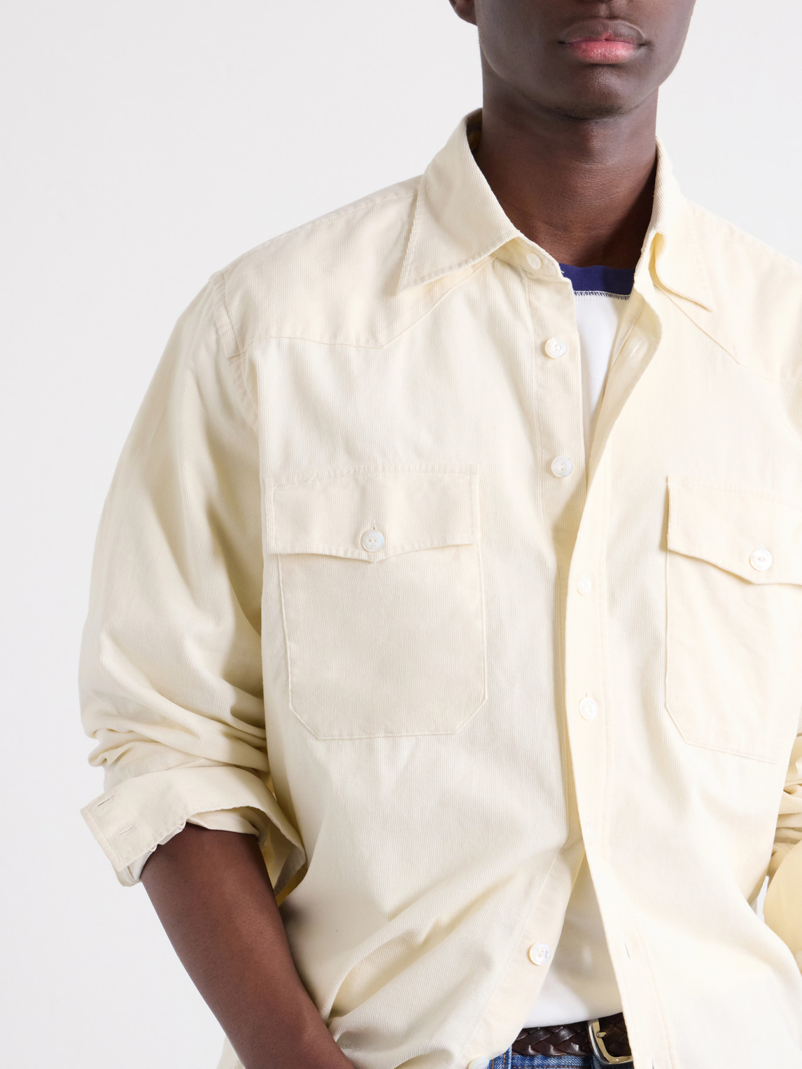 Cotton-Corduroy Shirt