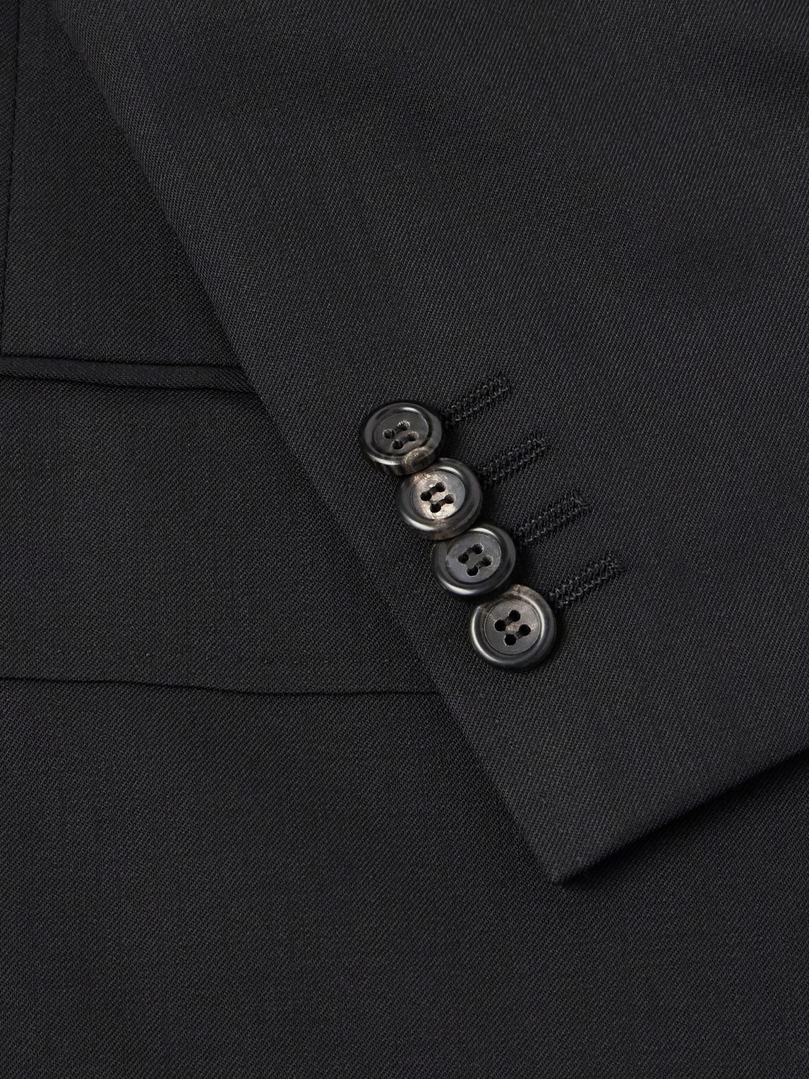 Kei Wool-Blend Twill Suit Jacket