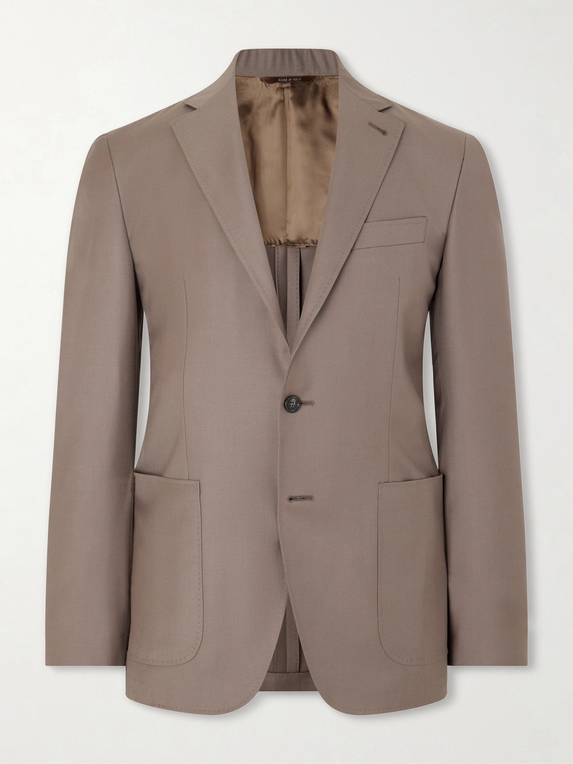 Canali Kei Wool Suit Jacket IT 48