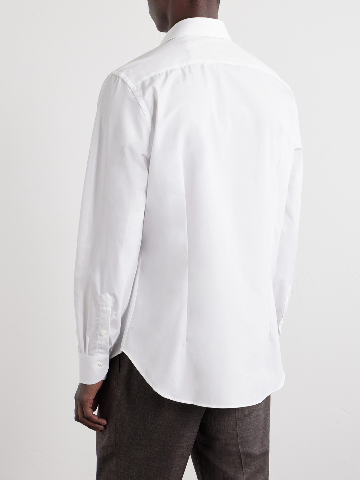 Oai Classic-Collar Cotton Shirt