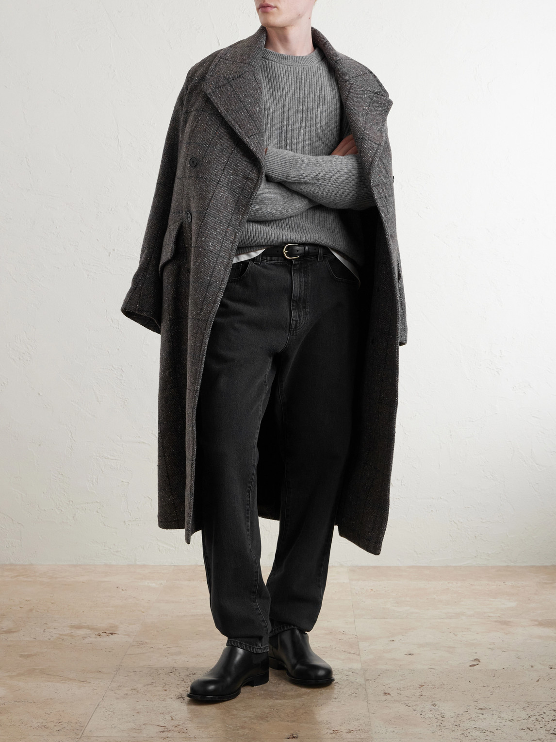And Cashmere-Blend Sweater