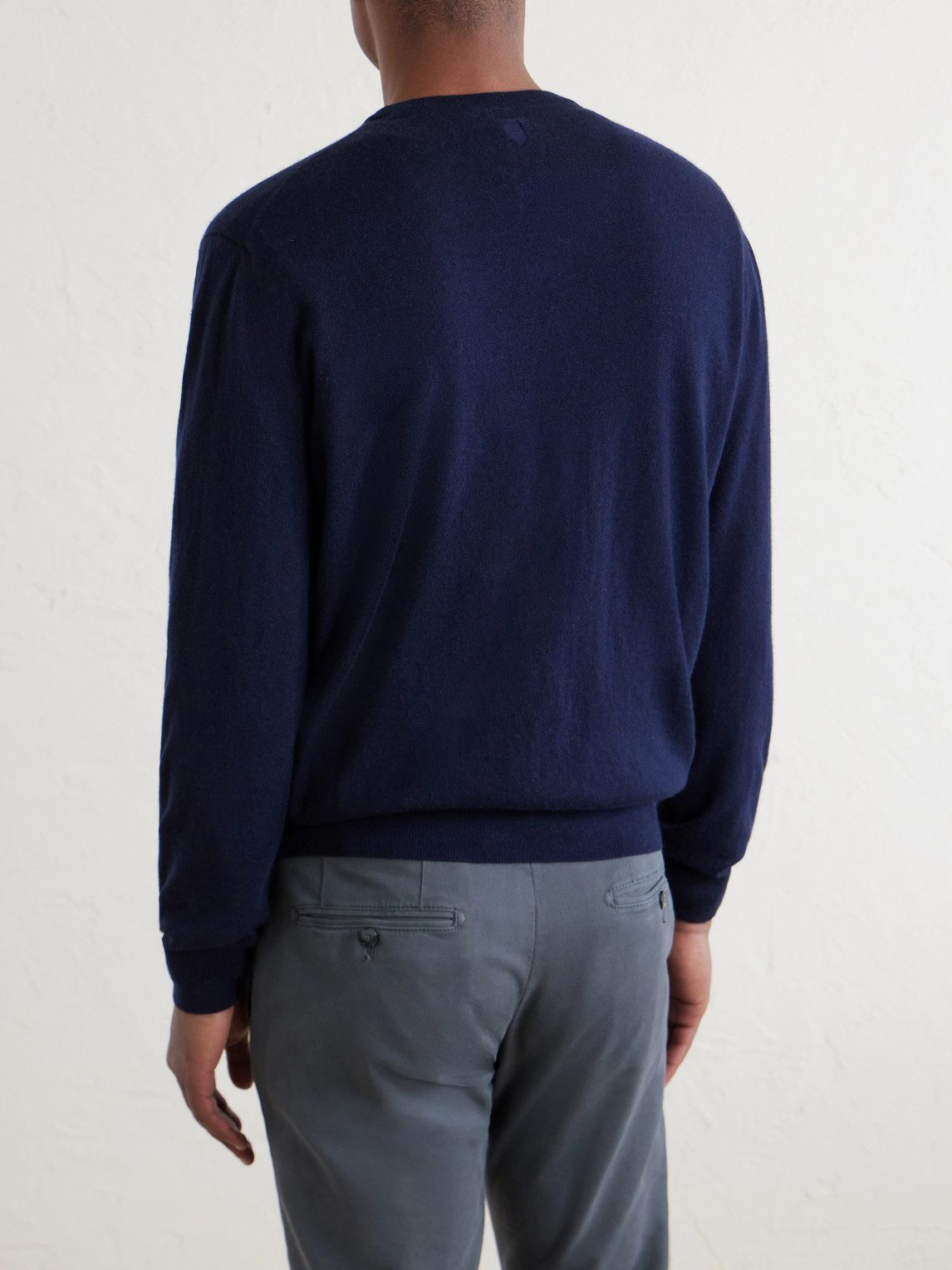  Canali - Cashmere Sweater - Men - Blue - It 46 