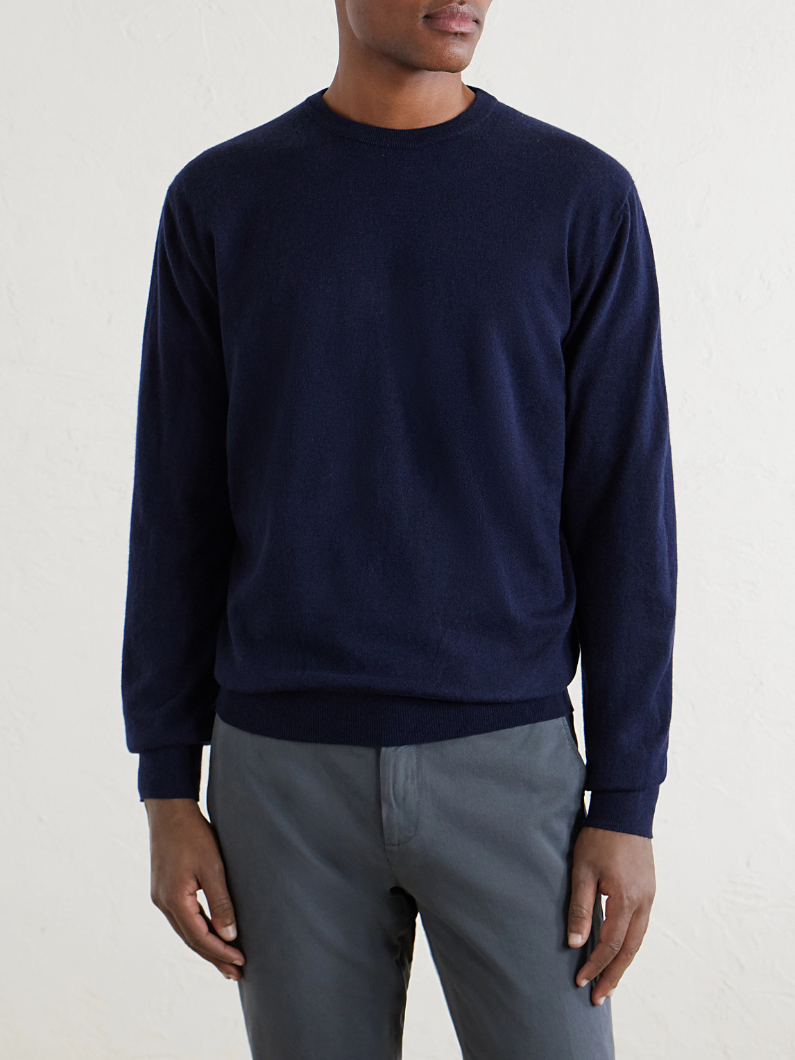  Canali - Cashmere Sweater - Men - Blue - It 46 