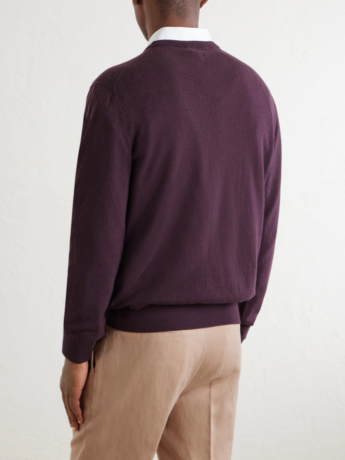  Canali - Cashmere Sweater - Men - Brown - It 46 