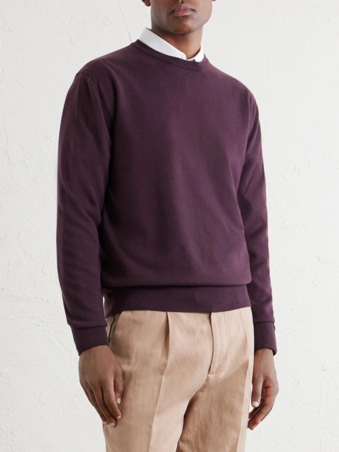  Canali - Cashmere Sweater - Men - Brown - It 46 