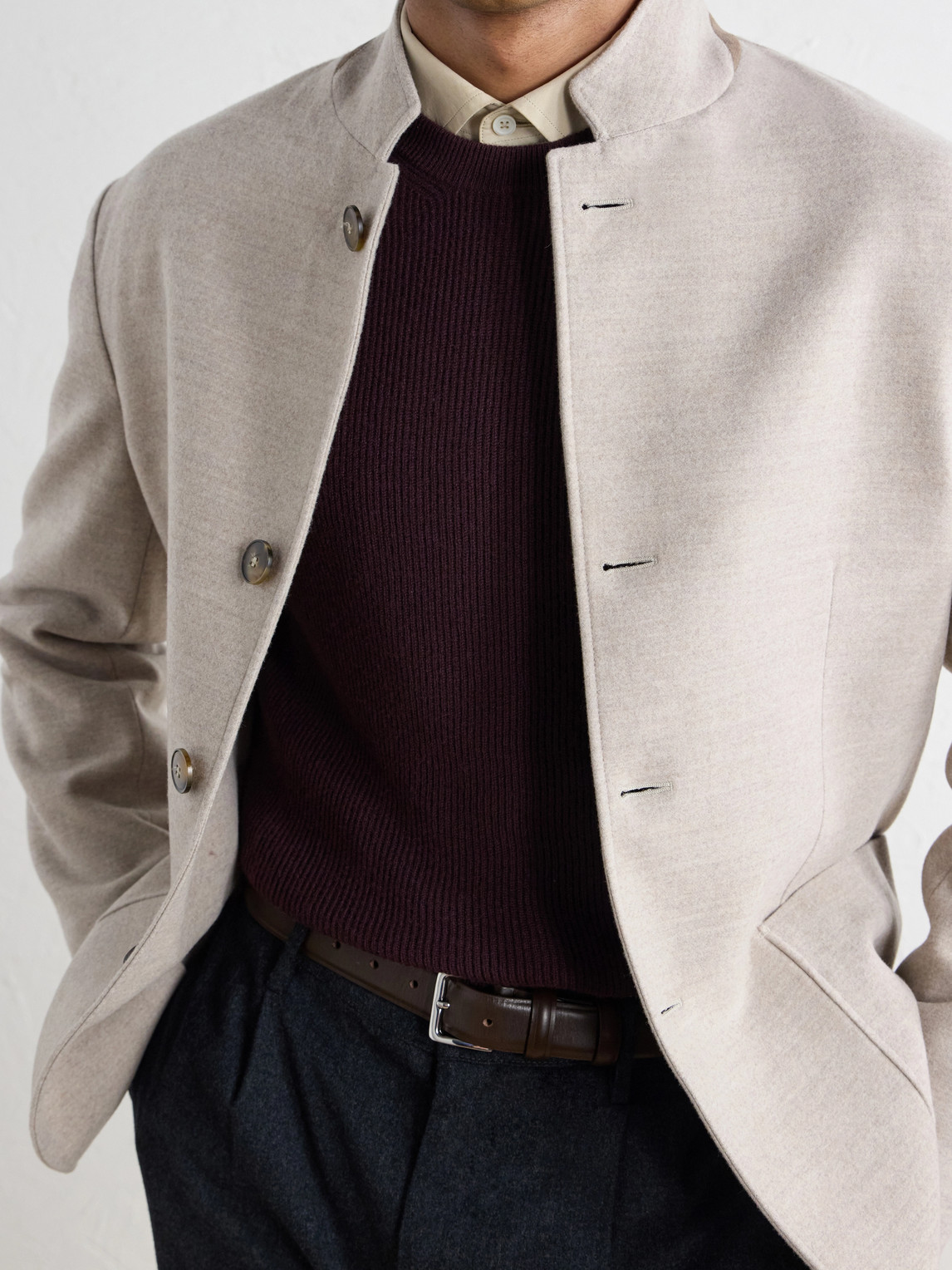 Ribbed Cashmere Sweater