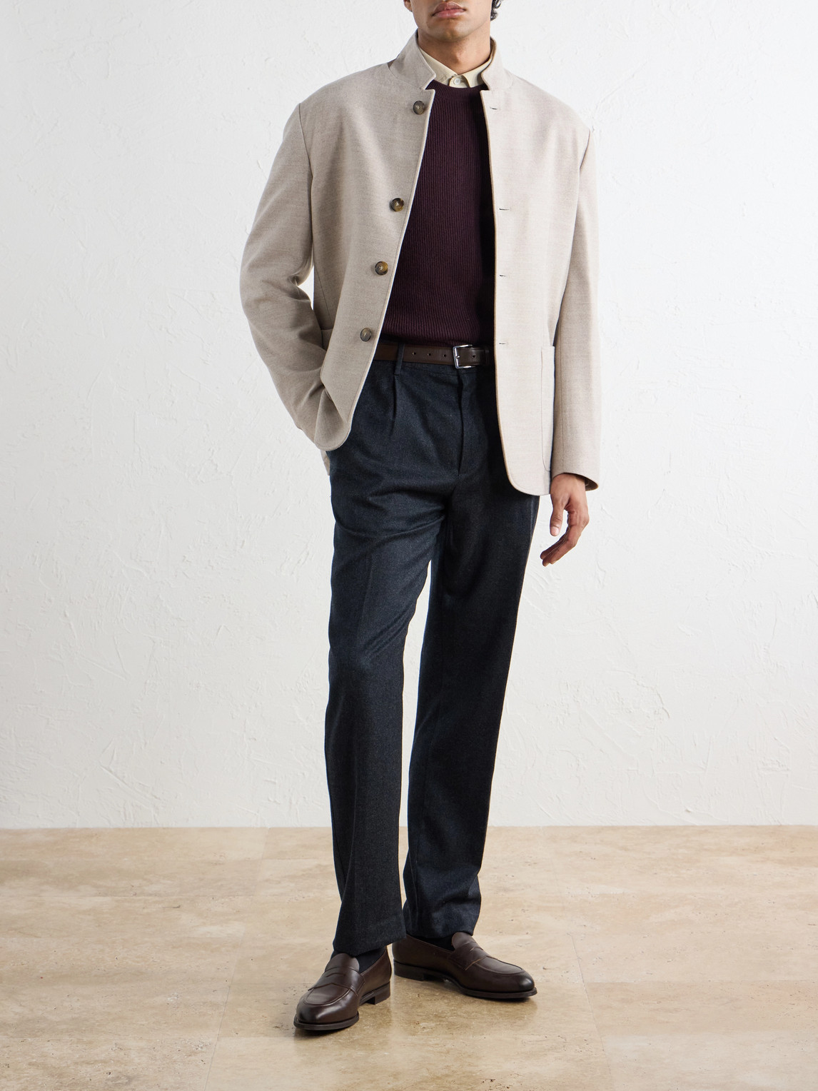 Ribbed Cashmere Sweater