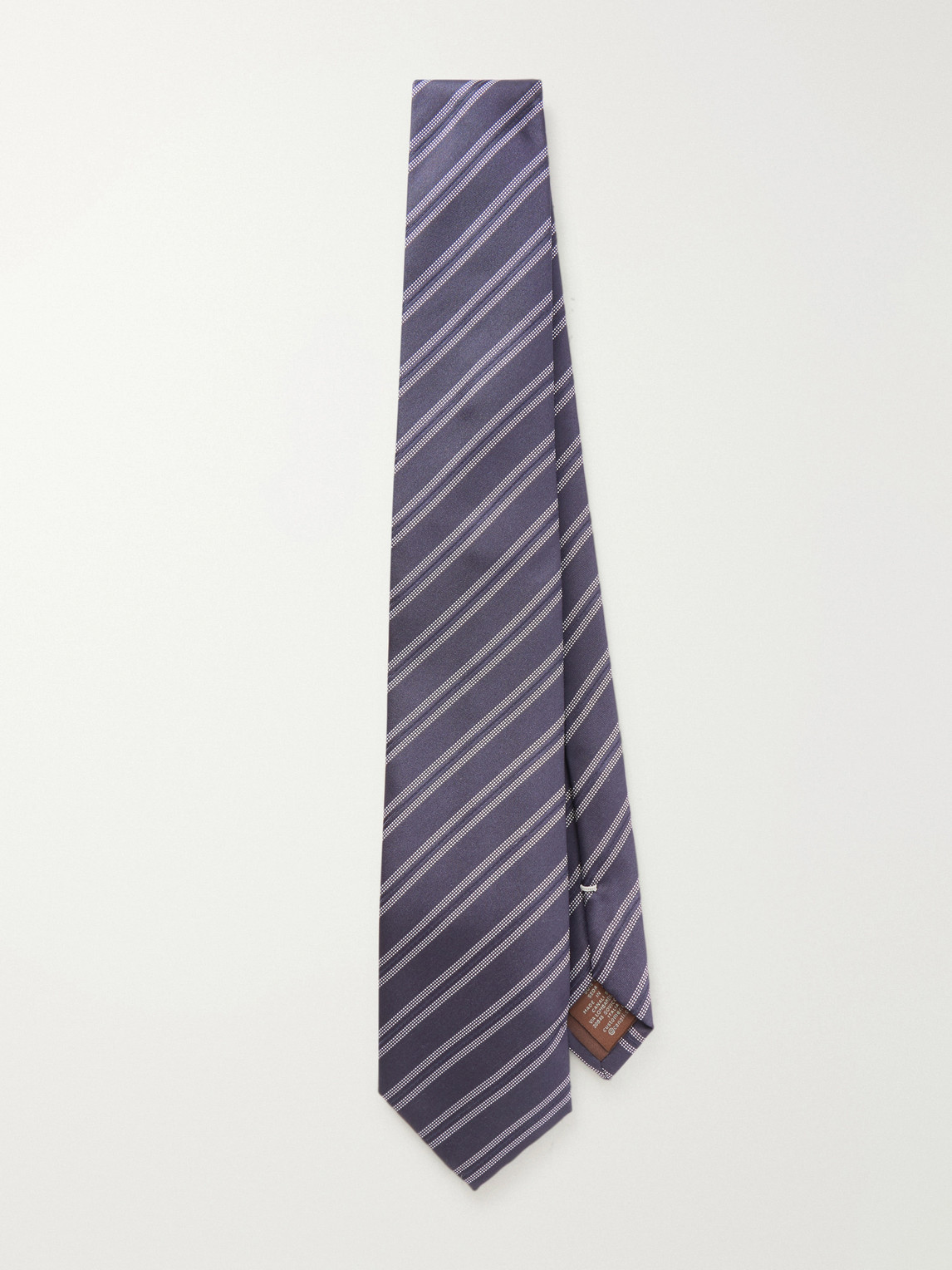 Canali 8cm Striped Silk Tie - Men | Thumbnail 5