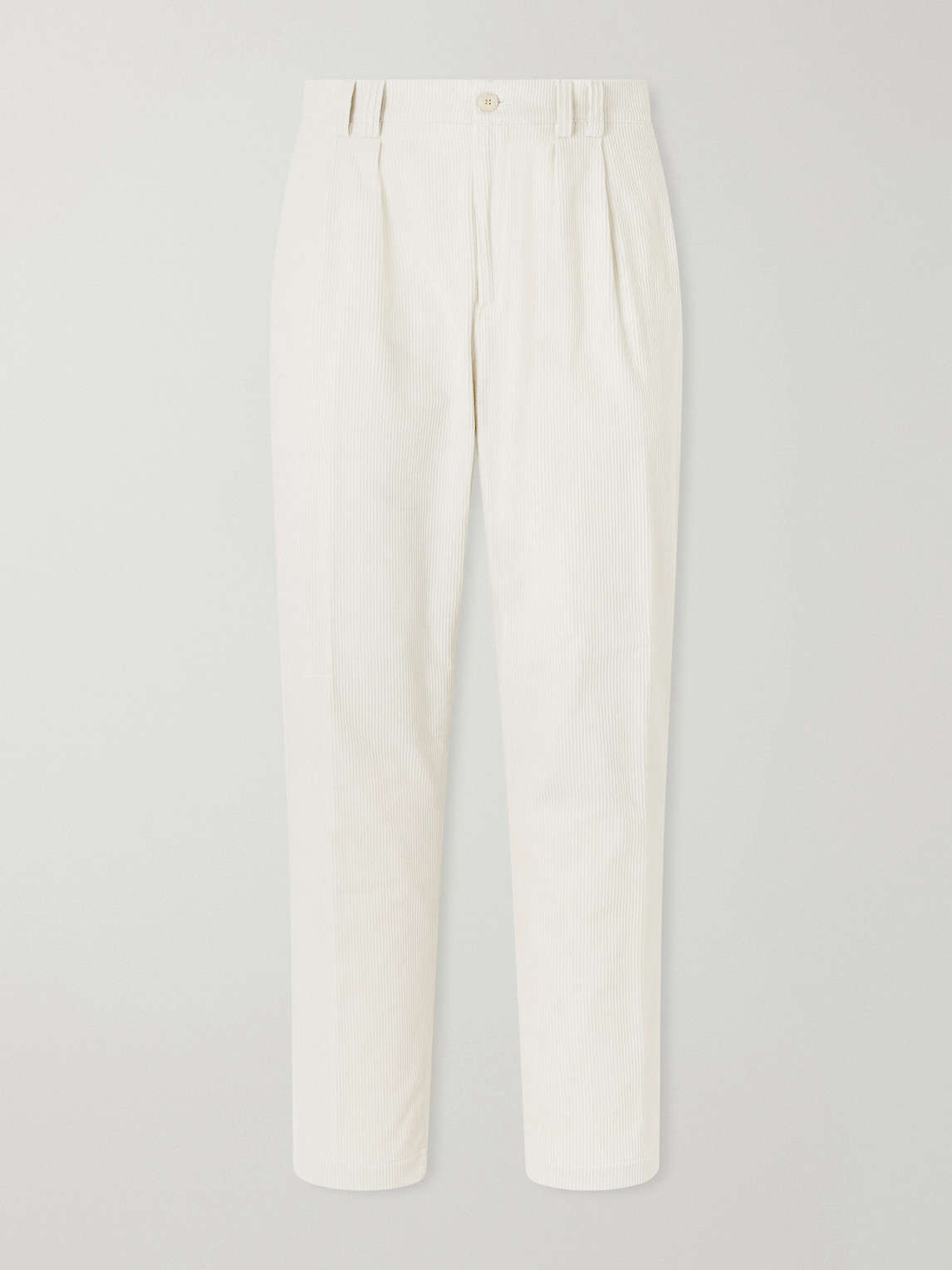 Straight-Leg Cotton- Corduroy