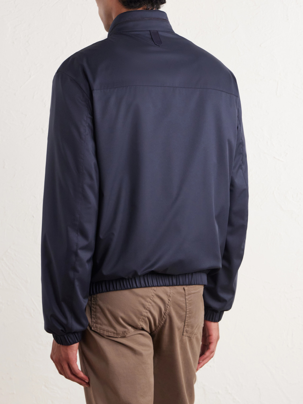 Reversible Shell Bomber Jacket