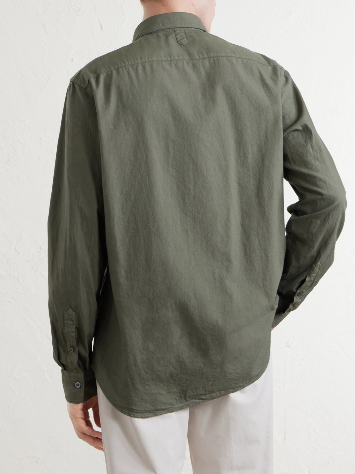 Cotton-Poplin Shirt