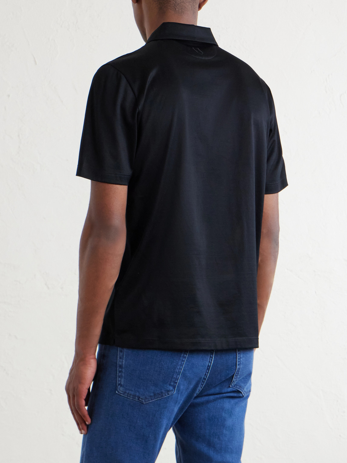 Cotton-Jersey Polo Shirt