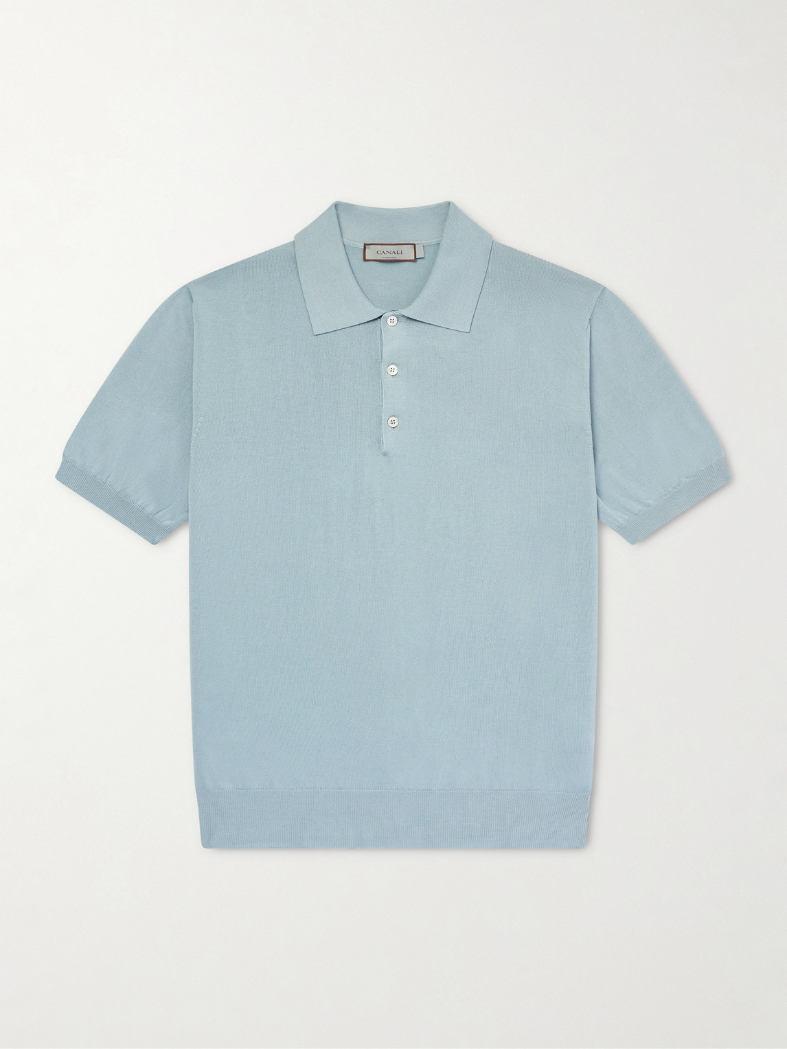 Canali Cotton Polo Shirt - Men