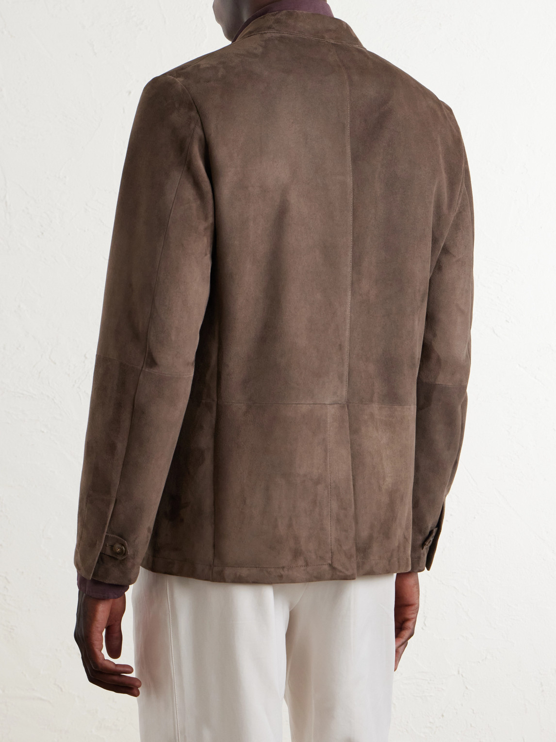 Suede Blazer