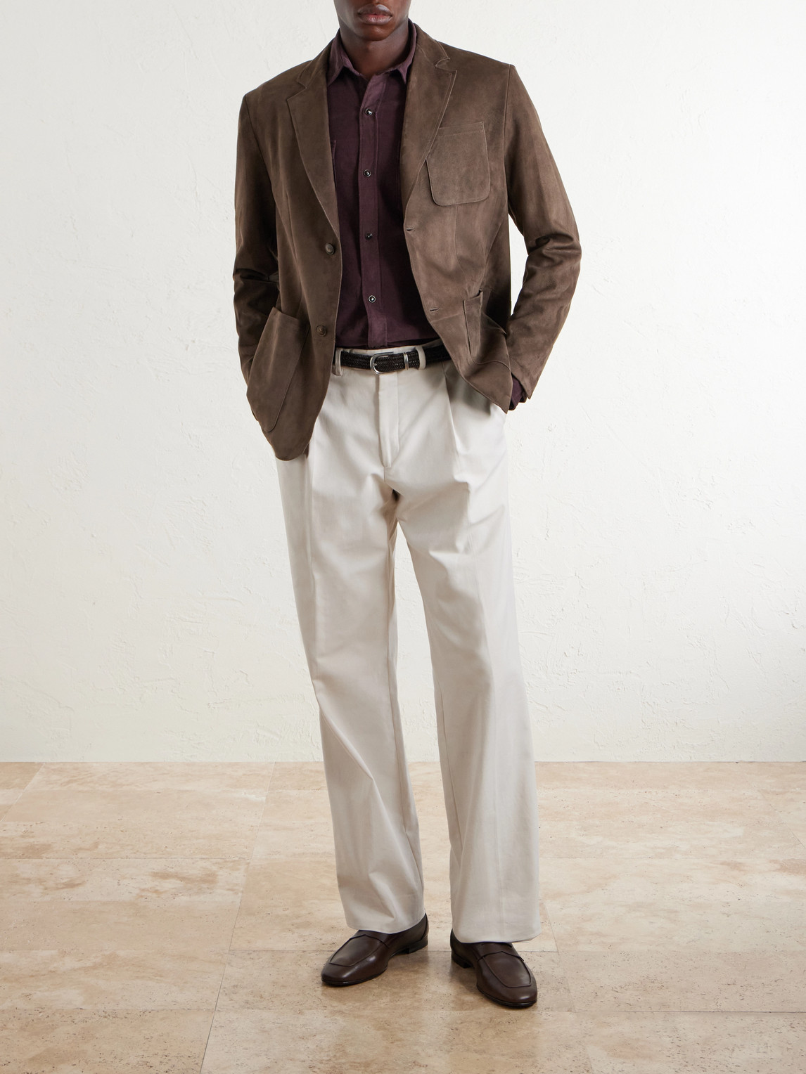 Suede Blazer