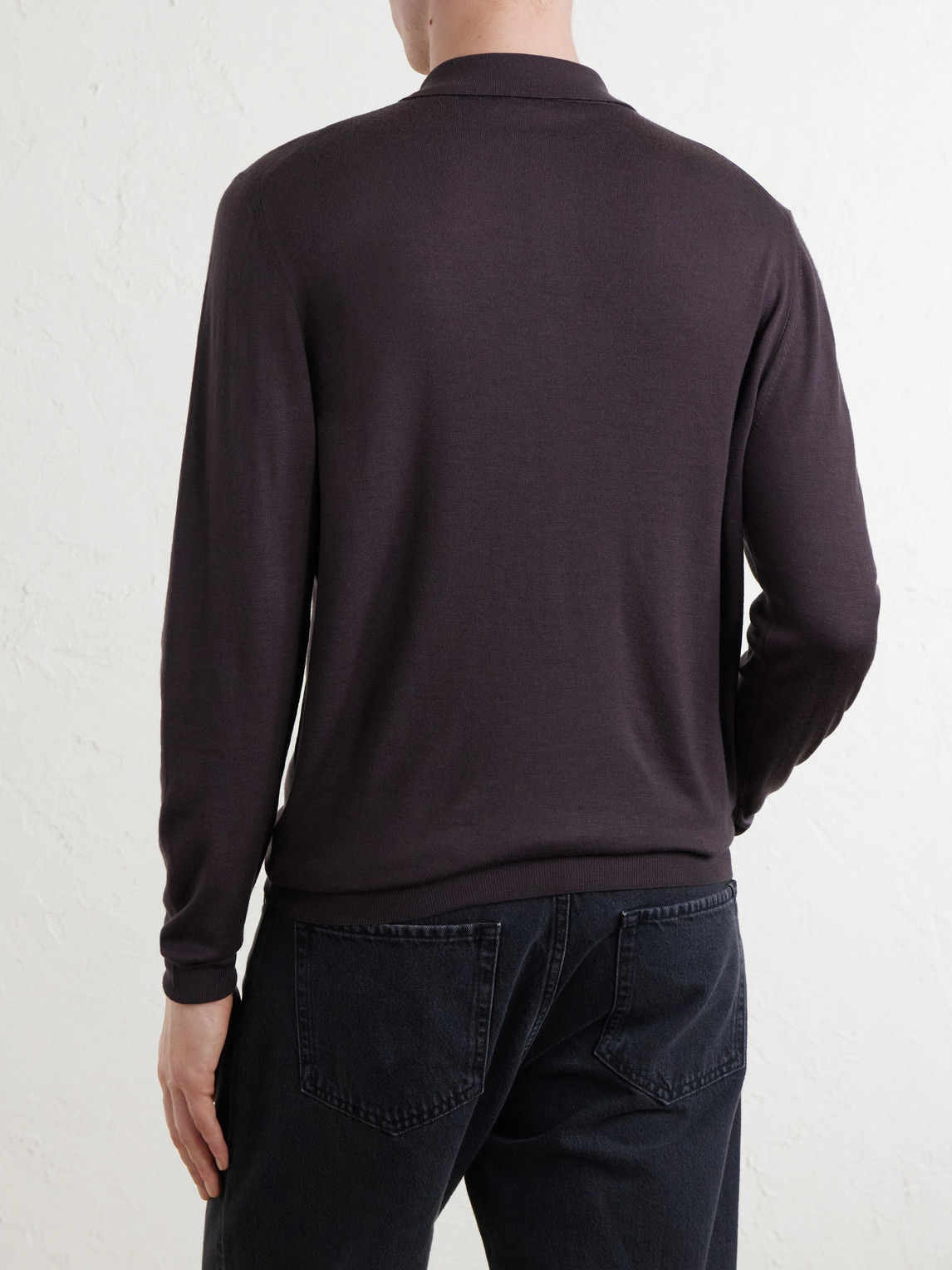 Wool Polo Shirt
