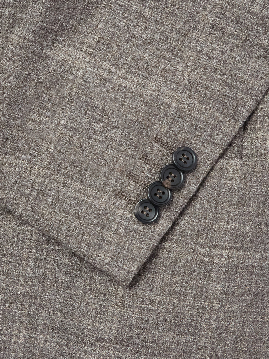 Kei Prince Of Wales Checked Wool Suit Jacket